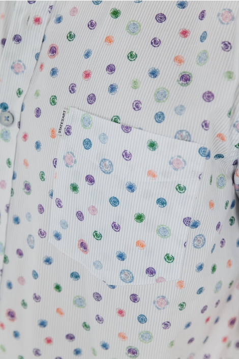 State of Art shirt ss striped po